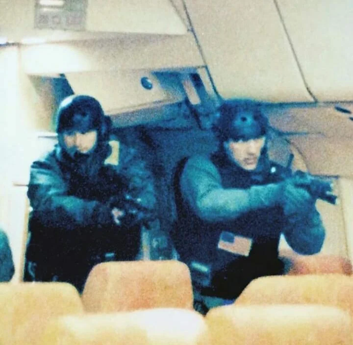 Delta Force counter highjacking training