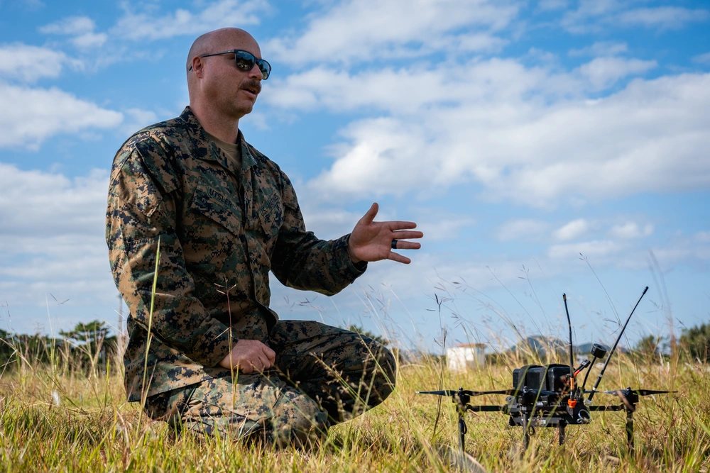 Marine drone instructor