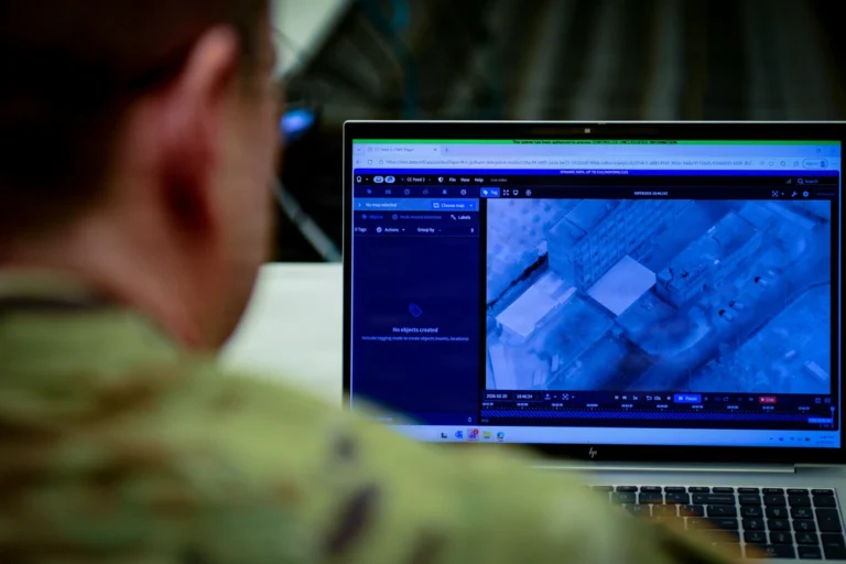 National Guard Bureau troops learn Maven