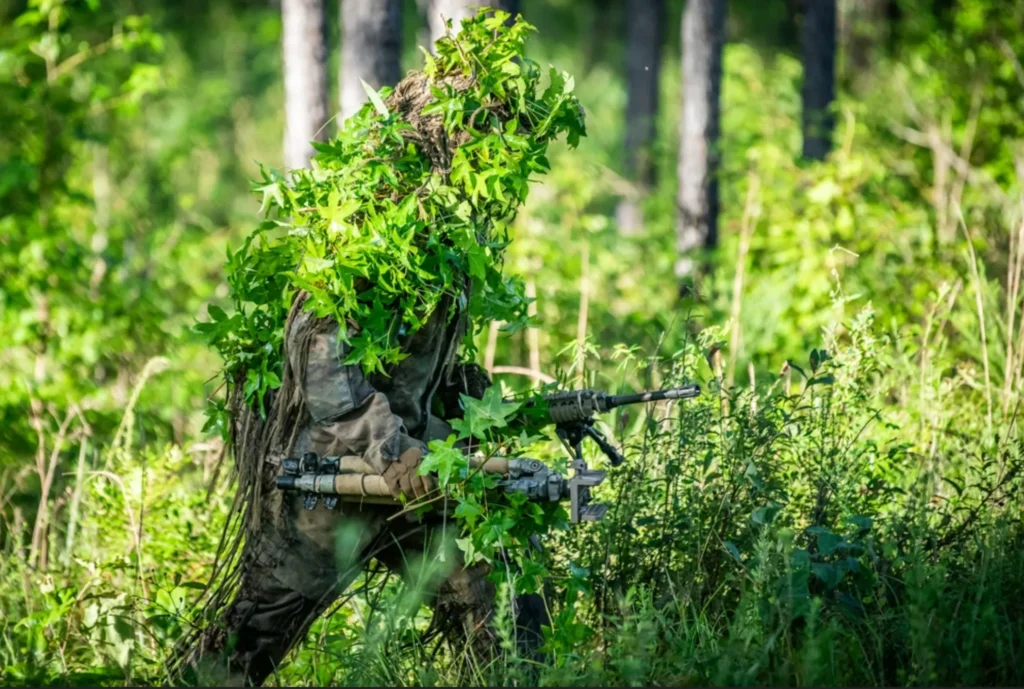 Stalk training Army sniper course