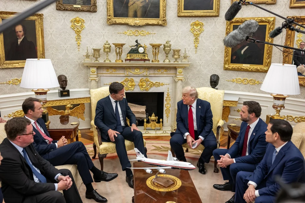 Trump meets NATO Secretary Mark Rutte-1