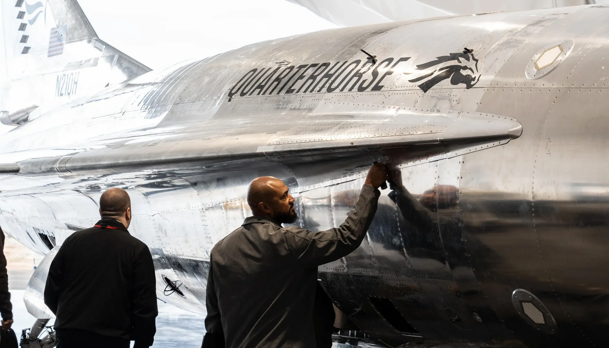 FAA agents inspect Quarterhorse Mk 2.1