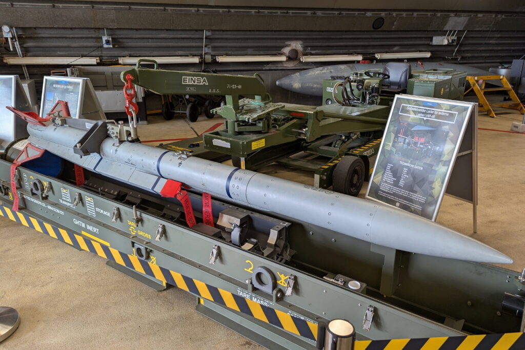 MBDA Meteor missile at Schleswig AB 2025
