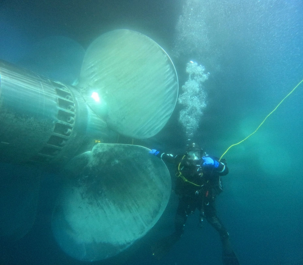 Regional Dive Locker subsea inspection Coast Guard