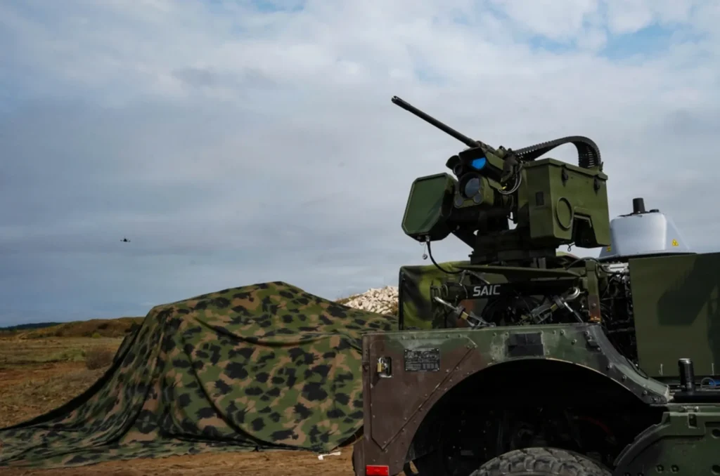 military drone defense system
