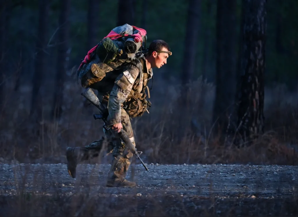 special forces candidate ruck march