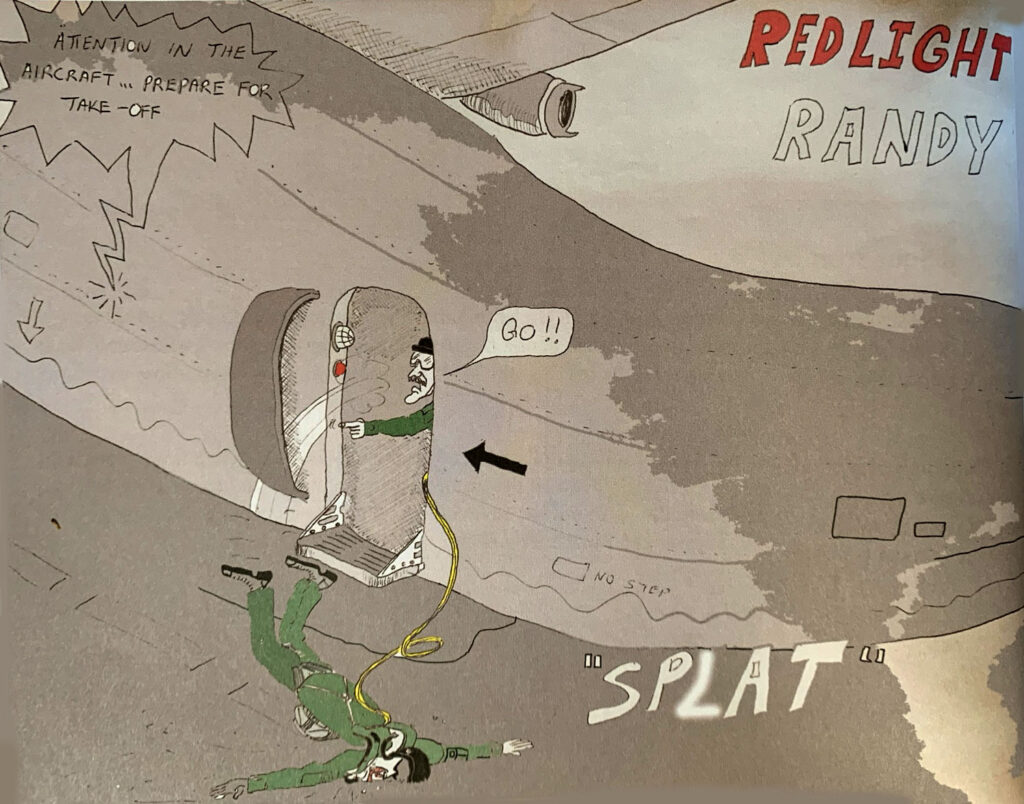 Geo Jumpmaster cartoon