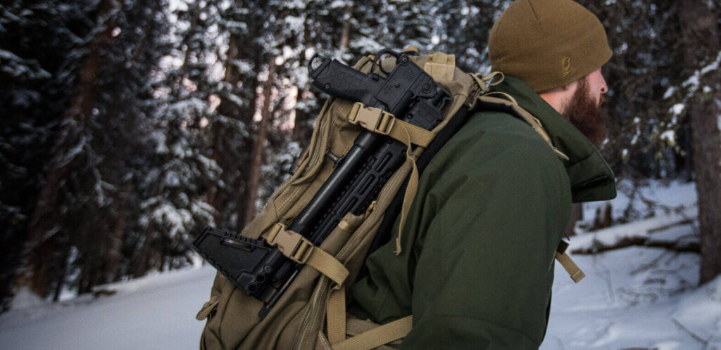 KelTec SUB 2000 folded