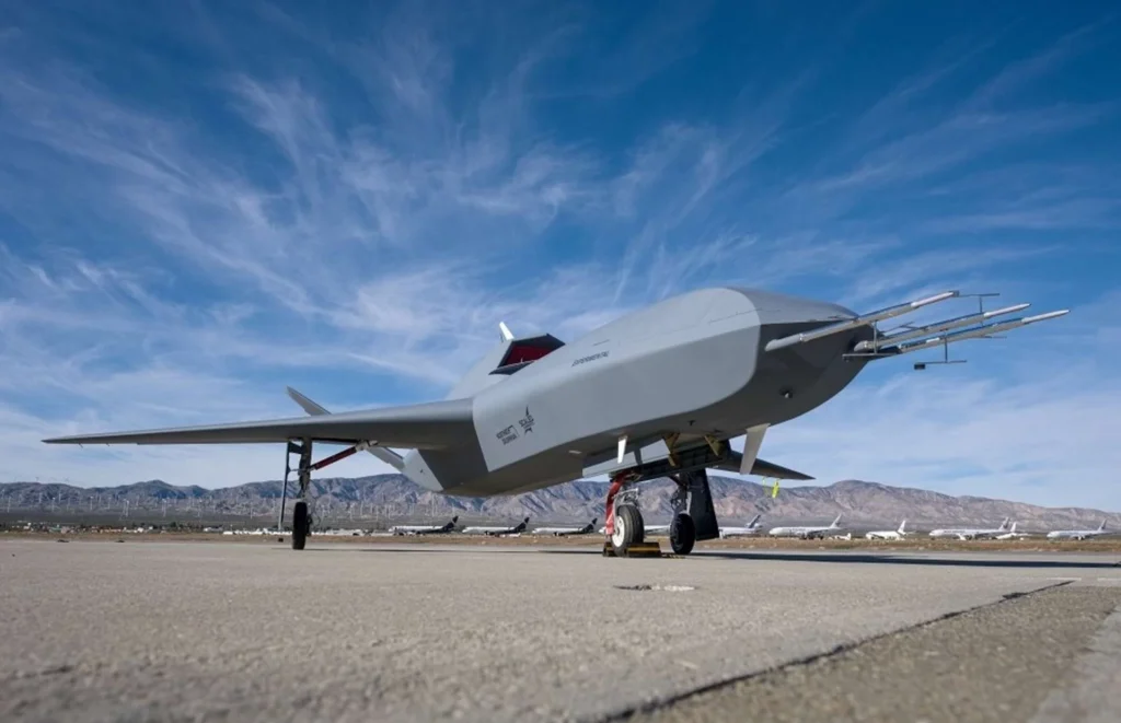 Northrop Grumman's YFQ-48A Talon Blue drone
