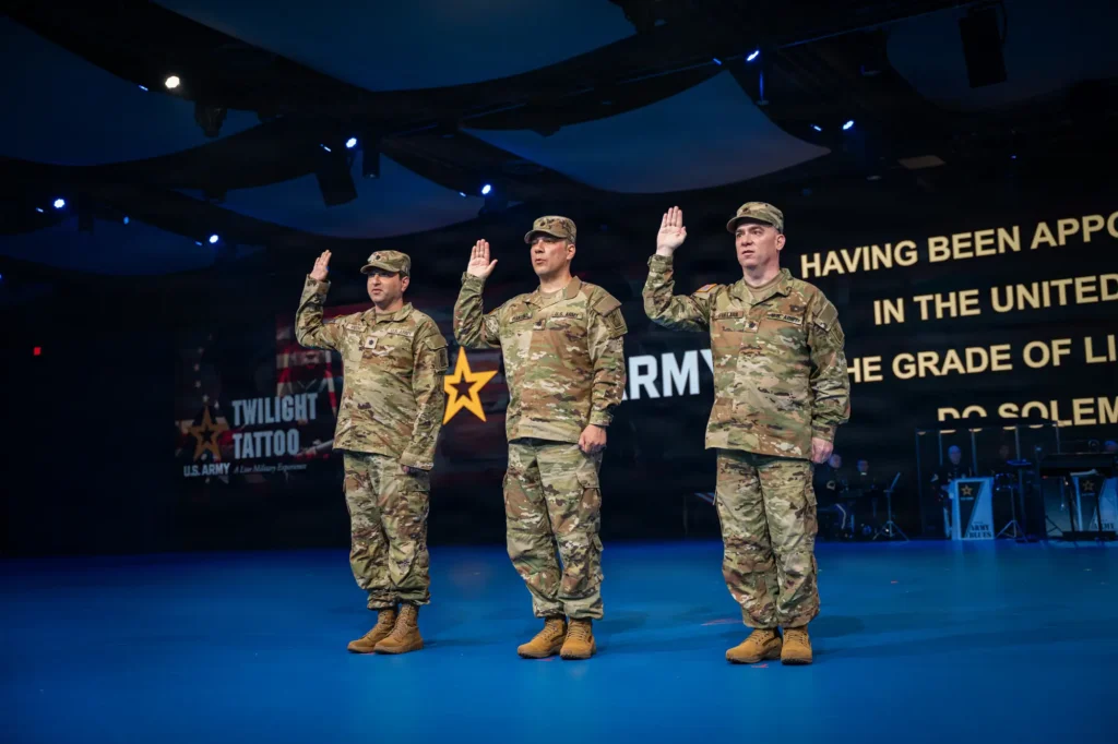 Tech industry executives commission into the Army reserve