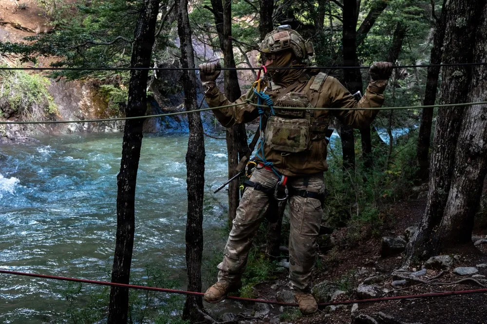 US Special Operations Wing Airman Argentina school