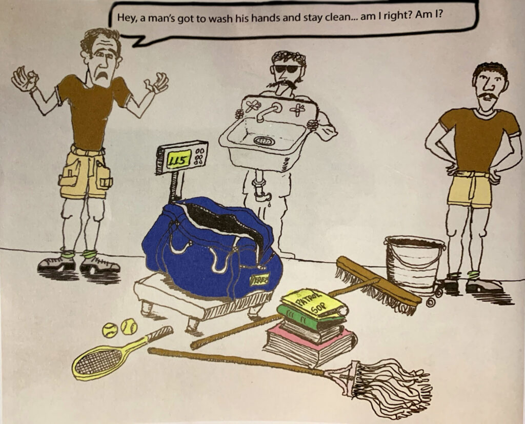 Geo loadout weight cartoon
