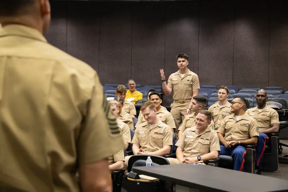 Marines visit Arizona State University
