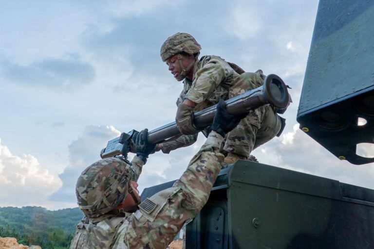 Avenger air dfense system loading
