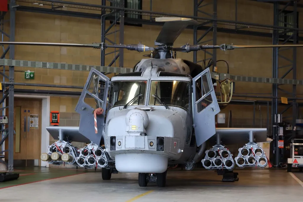 British Wildcat helicopter