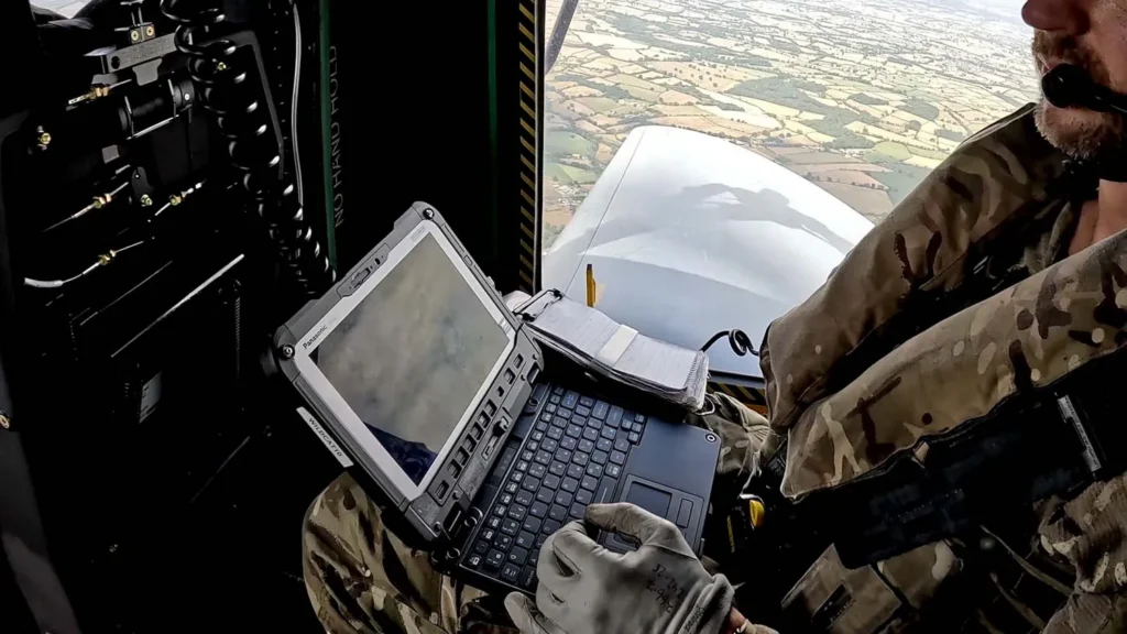 British Wildcat helicopter drone exercise