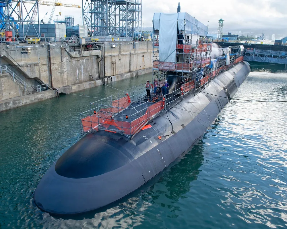 USS Illinois Virginia-class fast-attack submarine