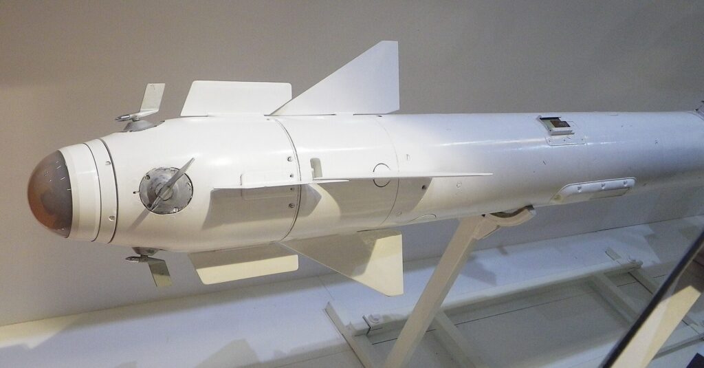 Ukrainian R-73 air-to-air missile