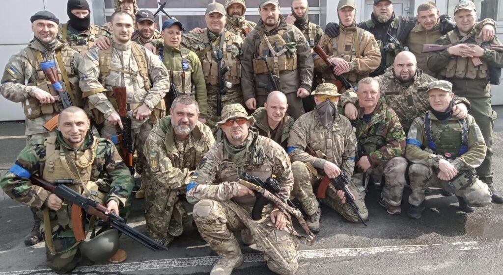 Agram 2000 battle of kyiv Ukrainian troops