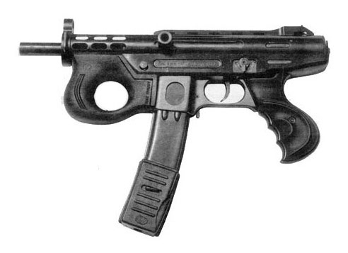 Agram 2000 submachine gun