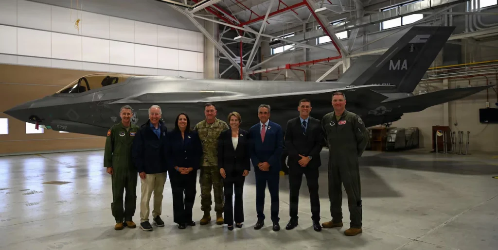 F-35s in Massachusetts