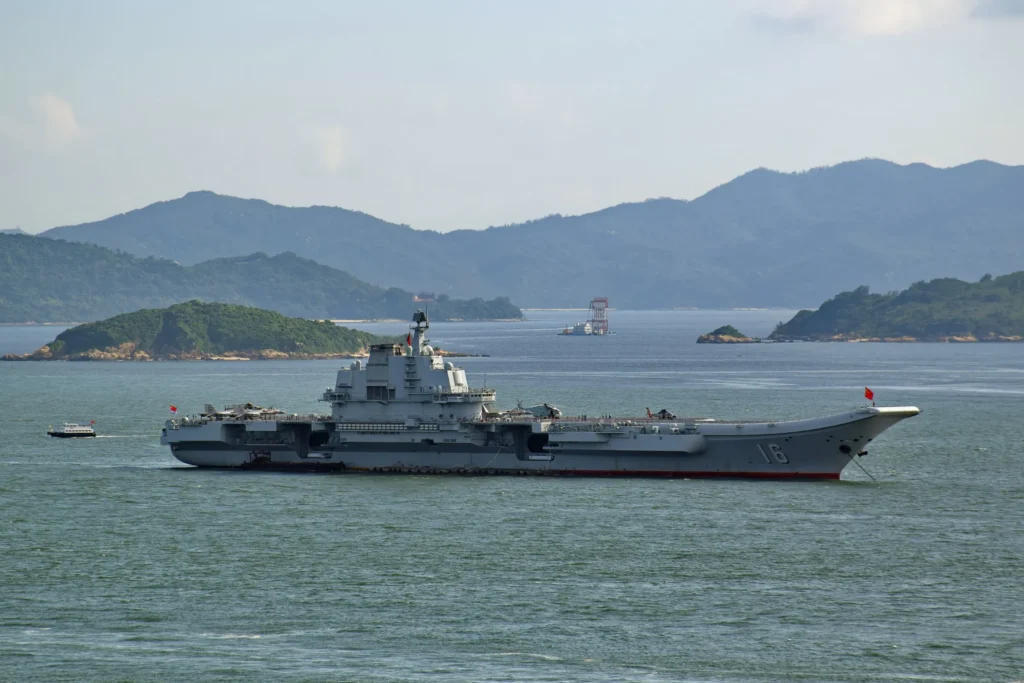 Liaoning Chinese aircraft carrier