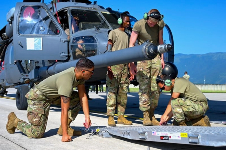 Pave Hawk uploaded onto a C-17