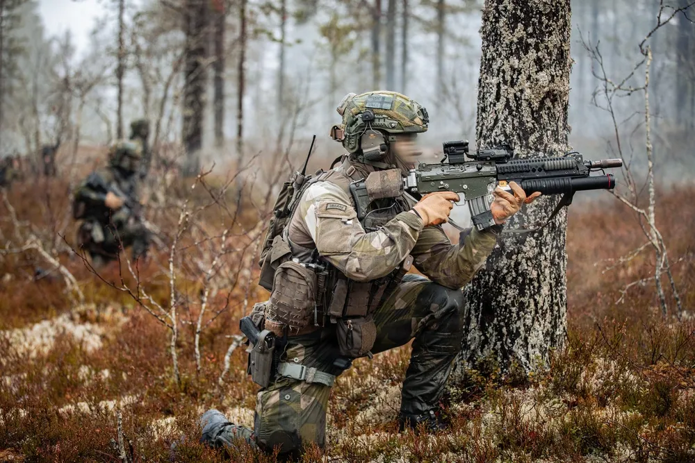 Swedish rangers Green berets exercise-1