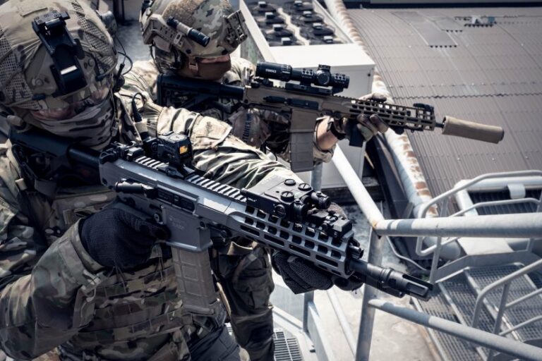 Troops wielding Beretta's NARP