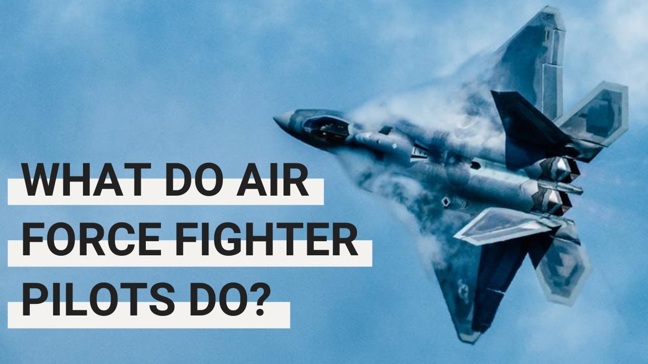 What do Air Force fighter pilots do? Sandboxx